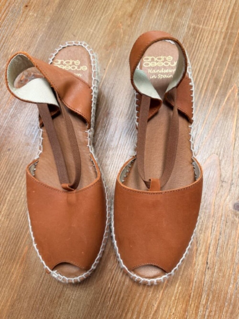 Andre Assous Dainty Leather Espadrille